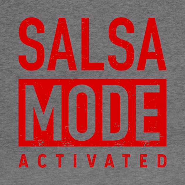 salsa mode - Activated - vintage red design by verde